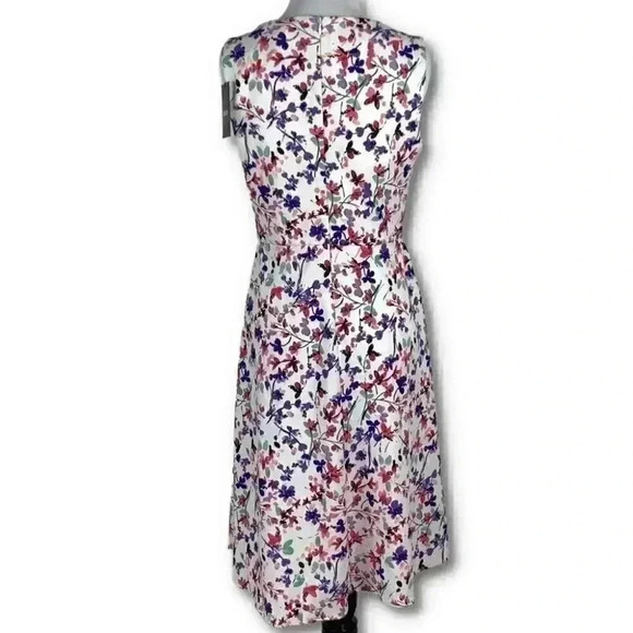 New DKNY womens dress size 4 multicolored floral Easter - Picture 4 of 14